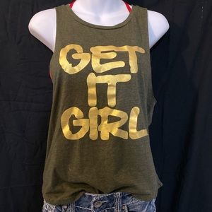 Cutoff workout tank